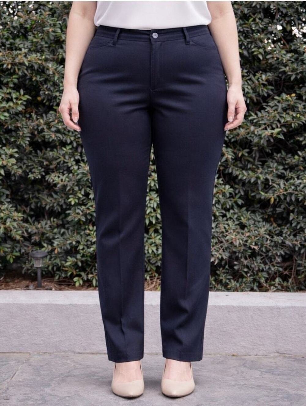 Dickies Navy Blue Skinny Trousers Women’s 16R Utility